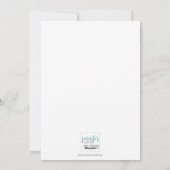 ハートの付いたかわいいシンデレラ・チカディー シーズンカード (裏面)