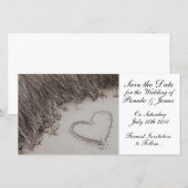 ハートの保存 セーブザデート (正面/裏面)