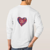 ハートの修復 Tシャツ (裏面)