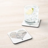 ハートの入力 コースター (右側)