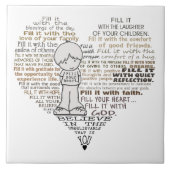 ハートの入力 タイル (正面)