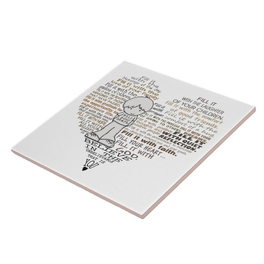 ハートの入力 タイル (側面)