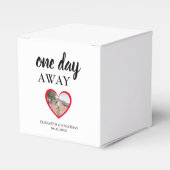 ハートの写真リハーサルディナー フェイバーボックス (正面サイド)