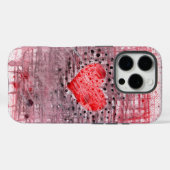 ハートの写真付き電話ケース Case-Mate iPhoneケース (裏面 (横))