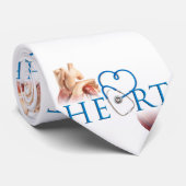 ハートの切口のタイ ネクタイ (ロール)