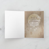 ハートの勇気付けられる、宗教スペイン語 カード (内部)