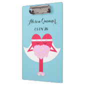 ハートの取得婚約 クリップボード (左)