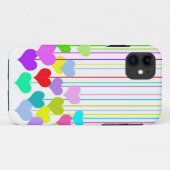 ハートの吊るし飾り Case-Mate iPhoneケース (裏面(横))