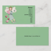 ハートの名刺との国の天使 名刺 (正面/裏面)