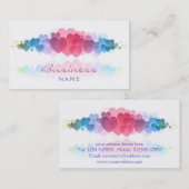 ハートの名刺 名刺 (正面/裏面)