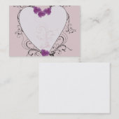 ハートの名刺 名刺 (正面/裏面)