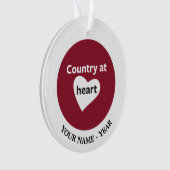 ハートの国 オーナメント (正面)