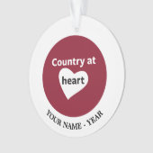 ハートの国 オーナメント (正面)