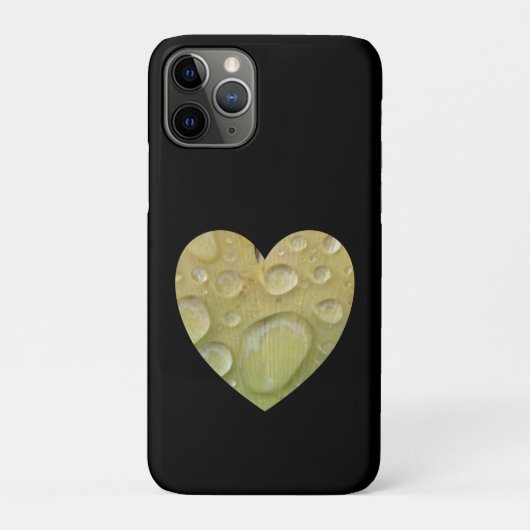 ハートの大きな水滴 Case-Mate iPhoneケース (裏)