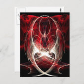 ハートの天使 ポストカード (正面/裏面)