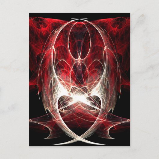 ハートの天使 ポストカード (正面)