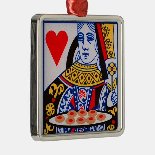 ハートの女王がタルトを作った メタルオーナメント (右)