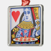 ハートの女王がタルトを作った メタルオーナメント (左)