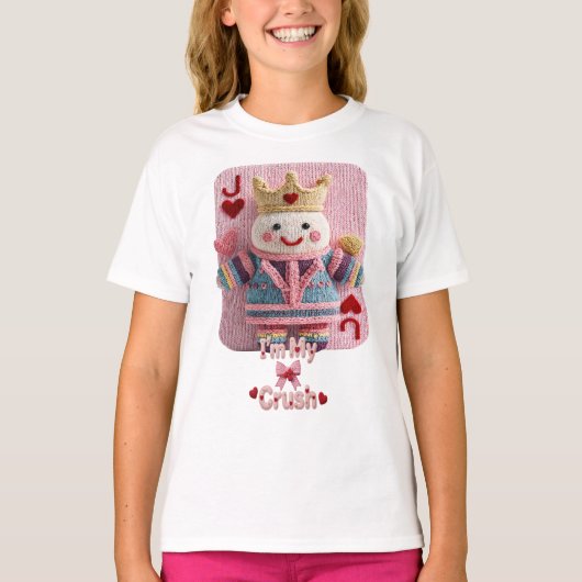 ハートの女王のバレンタイン自分愛ぬいぐるみ Tシャツ (正面)