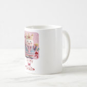 ハートの女王のバレンタイン自分愛ダール人形 コーヒーマグカップ (正面右)