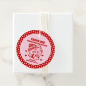 ハートの女王の独身最後のパーティー フェイバータグ (インサイチュ)