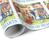 ハートの女王は不思議の国でアリスに出会う ラッピングペーパー (ロールコーナー)