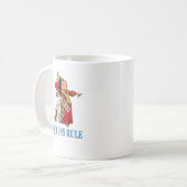 ハートの女王は「クイーンズ・ルール!」と宣言する。 コーヒーマグカップ (正面左)