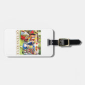 ハートの女王は、"女王の規則言います! " ラゲッジタグ (正面横)