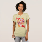 ハートの女王グラフィック Tシャツ (正面フル)