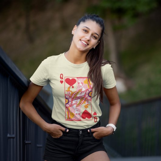 ハートの女王グラフィック Tシャツ