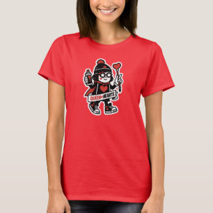 ハートの女王ストリートマスコット - グラインドクルーエディション Tシャツ