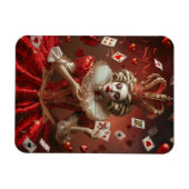 『ハートの女王王室のエレガンス磁石』 マグネット (横)