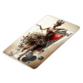 「ハートの女王 – エンチャント遊ドのカードマグネット」 マグネット (左側)