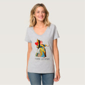 ハートの女王 クラシック アリスと不思議の国 Tシャツ (正面フル)