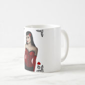 ハートの女王 コーヒーマグカップ (正面右)