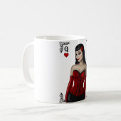 ハートの女王 コーヒーマグカップ (正面左)