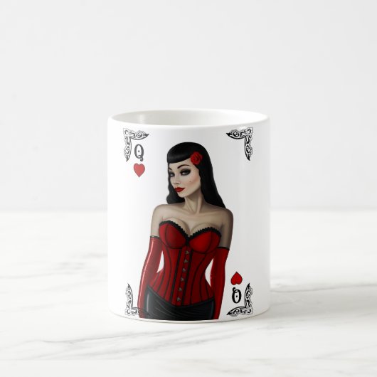 ハートの女王 コーヒーマグカップ (中央)