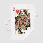 ハートの女王 ゴルフタオル (インサイチュ)