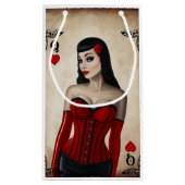 ハートの女王 スモールペーパーバッグ (裏面)