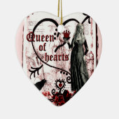 ハートの女王 セラミックオーナメント (右)