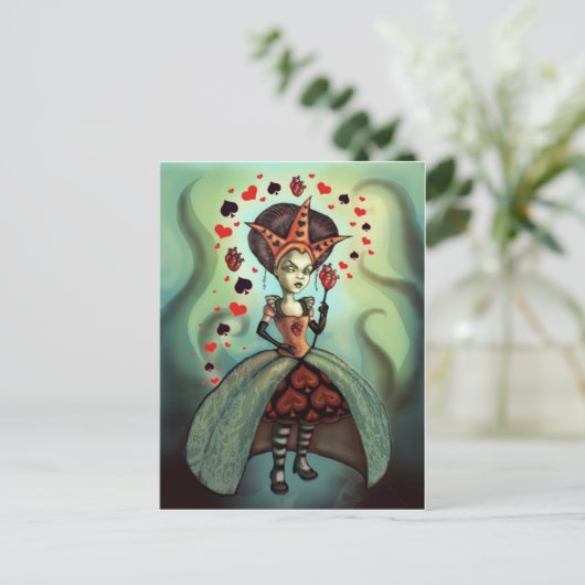 ハートの女王 ポストカード (スタンド正面)