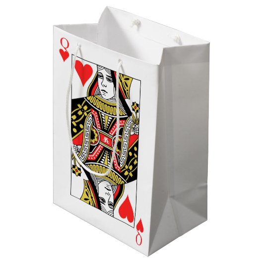 ハートの女王 ミディアムペーパーバッグ (正面アングル)