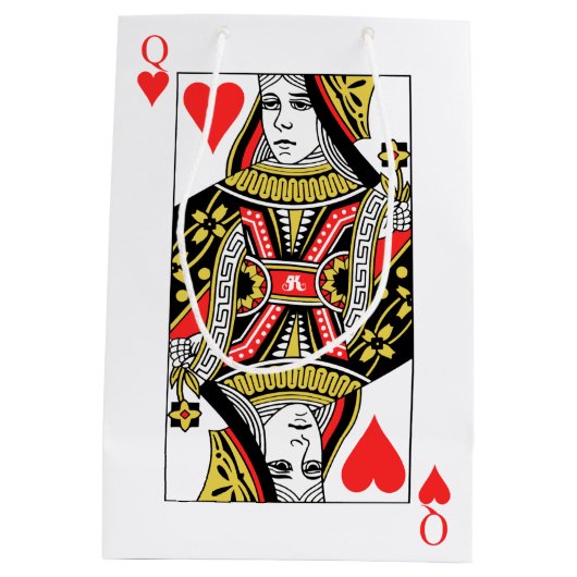 ハートの女王 ミディアムペーパーバッグ (裏面)
