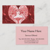 ハートの女王 名刺 (正面/裏面)