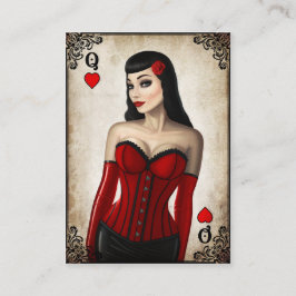 ハートの女王-名刺 名刺