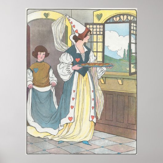 ハートの女王、彼女はタルトを作った ポスター (正面)