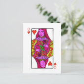 ハートの女王 案内ポストカード (スタンド正面)