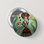 ハートの女王 缶バッジ (正面&裏面)