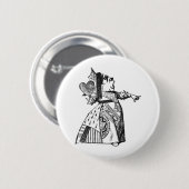 ハートの女王 缶バッジ (正面&裏面)