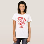 ハートの女王 花嫁 Tシャツ (正面フル)
